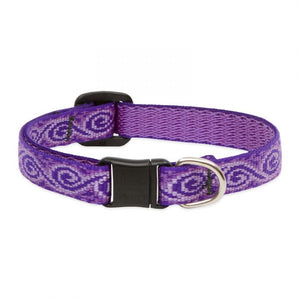 Lupine Pet Original Designs Safety Collar for Cats, Jelly Roll, 1/2-in x 8-12-in