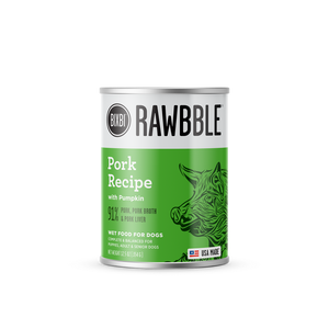 BIXBI Rawbble Pork with Pumpkin Wet Dog Food