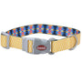 Sublime Adjustable Dog Collar, Yellow Chevron Aztec