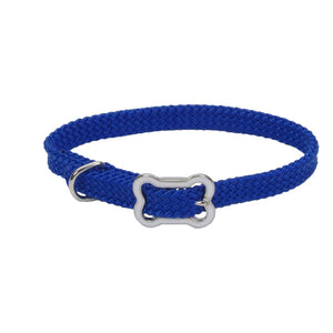 Sunburst Collier avec Boucle Os pour Chiens, Bleu