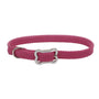 Sunburst Collier avec Boucle Os pour Chiens, Rose Flamant