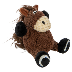 GoDog Checkers Jouet pour chien Horse Chew Guard assis