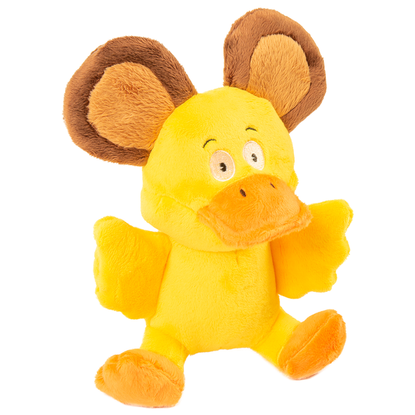 GoDog Silent Squeak Flips Jouet pour chien Duck Bear Chew Guard