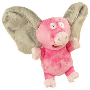 GoDog Silent Squeak Flips Jouet pour chien Pig Elephant Chew Guard