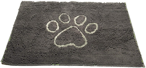 Dog Gone Smart Dirty Dog Doormat, Mist Grey