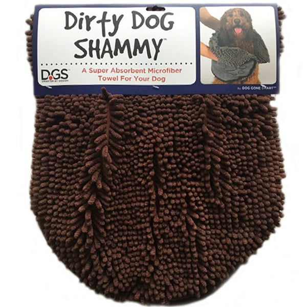 Dog Gone Smart Dirty Dog Shammy Towel, Brown
