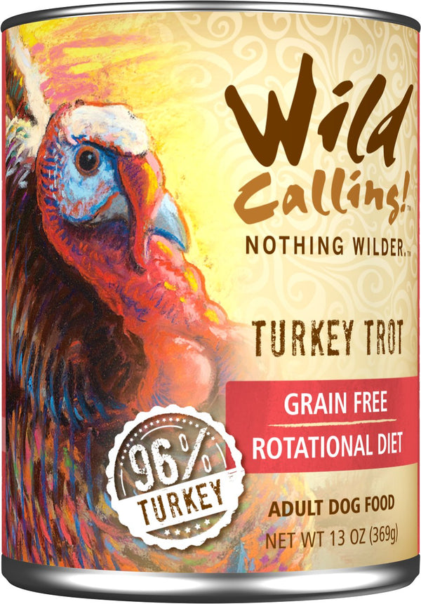 Wild Calling Turkey Trot Grain-Free Adult Canned Dog Food