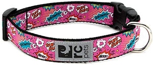 RC Pets Collier pour chien à clip, Comic Sounds Rose