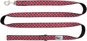 RC Pets Laisse pour chien, Tartan rouge