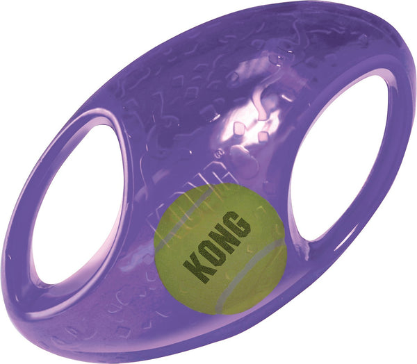 KONG Jumbler Football Dog Toy, Color Varies
