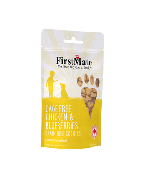 FirstMate Cage Free Chicken & Blueberries Dog Treats