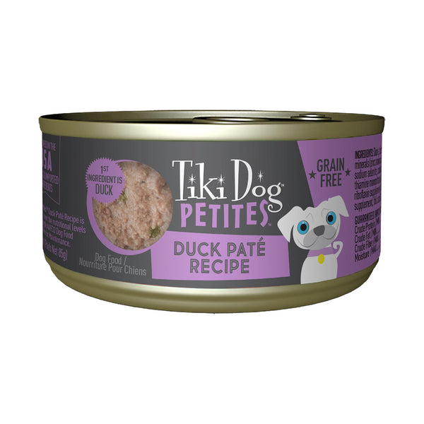 Tiki Dog Petites Pate Duck Wet Dog Food
