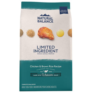Natural Balance Limited Ingredient Chicken & Brown Rice Recipe Dry Dog Food