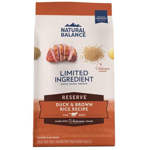 Natural Balance Limited Ingredient Reserve Duck & Brown Rice Recipe Dry Dog Food