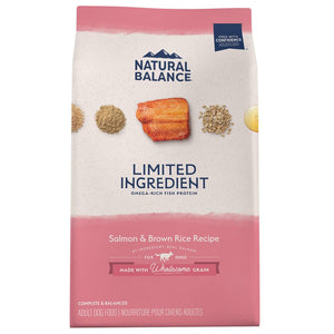 Natural Balance Limited Ingredient Salmon & Brown Rice Recipe Dry Dog Food