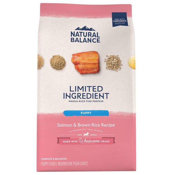 Natural Balance Limited Ingredient Salmon & Brown Rice Recipe Puppy Dry Dog Food