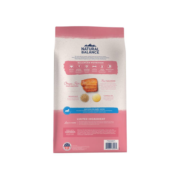 Natural Balance Limited Ingredient Salmon & Brown Rice Recipe Puppy Dry Dog Food