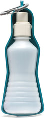 Messy Mutts Abreuvoir De Voyage En Plastique, Bleu