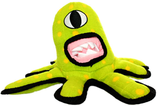Tuffy's Alien Captain Kurklops Jouet pour chien Vert