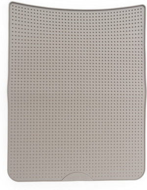 Messy Cats Tapis De Litière En Silicone, Gris