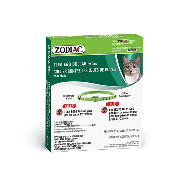 Zodiac Flea Egg Collar for Cats