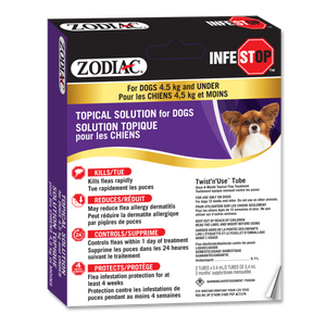 Zodiac Infestop Solution topique antipuces pour chiens