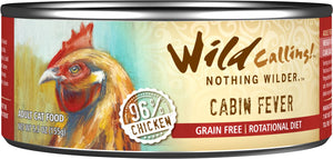Wild Calling Cabin Fever Chicken Recipe Grain-Free Adult Canned Cat Food