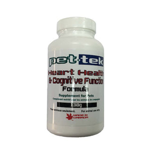 Pet-Tek Heart Health & Cognitive Function Pet Supplement