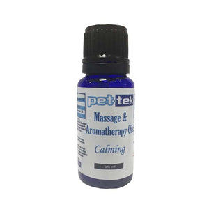 Pet-Tek Massage & Aromatherapy Oil Calming for Pets, 15-ml