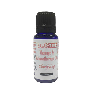 Pet-Tek Massage & Aromatherapy Oil Clarifying for Pets, 15-ml