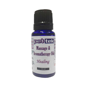 Pet-Tek Massage & Aromatherapy Oil Healing for Pets, 15-ml