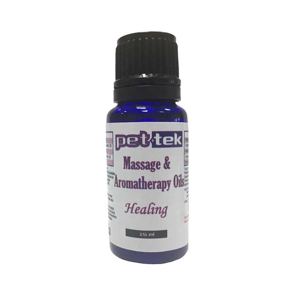 Pet-Tek Massage & Aromatherapy Oil Healing for Pets, 15-ml