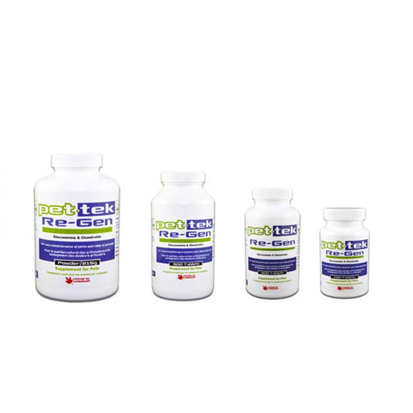 Pet-Tek Re-Gen Powder (GLS & Chondroitin) Pet Supplement