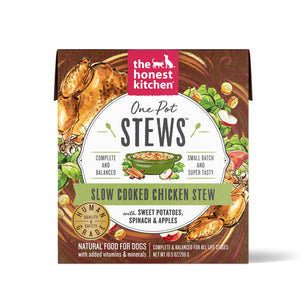 The Honest Kitchen One Pot Stews Slow Cooked Chicken Stew Wet Dog Food