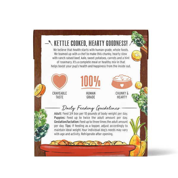 The Honest Kitchen One Pot Stews Roasted Beef Stew Wet Dog Food