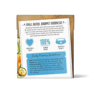 The Honest Kitchen Butcher Block Pate Turkey & Autumn Veggies Wet Dog Food
