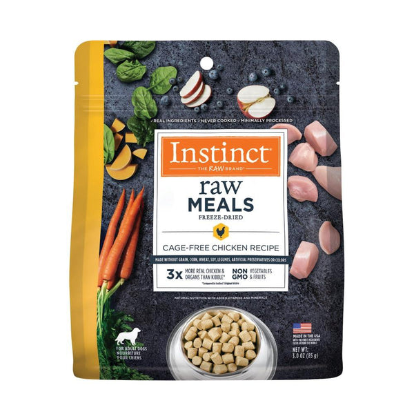 Instinct Raw Meals Cage-Free Chicken Freeze-Dried Dog Food