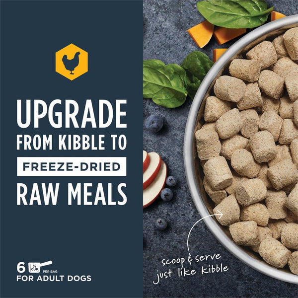 Instinct Raw Meals Cage-Free Chicken Freeze-Dried Dog Food