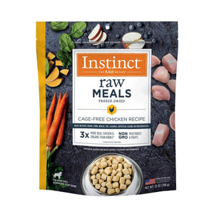 Instinct Raw Meals Cage-Free Chicken Freeze-Dried Dog Food