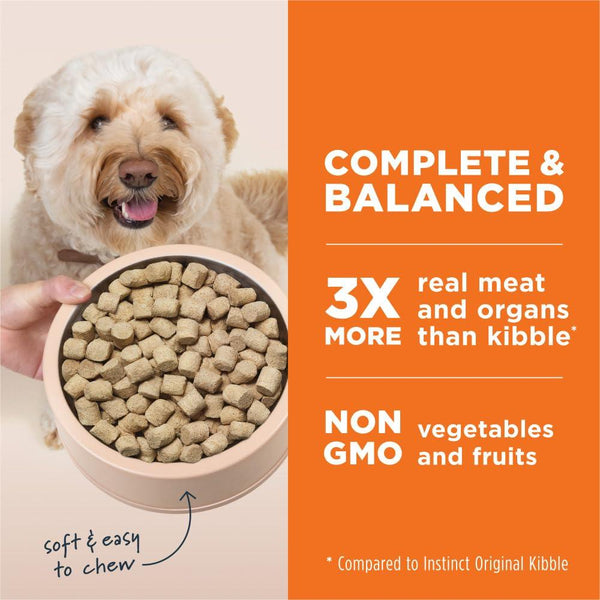Instinct Raw Meals Cage-Free Chicken Freeze-Dried Dog Food