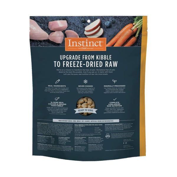 Instinct Raw Meals Cage-Free Chicken Freeze-Dried Dog Food