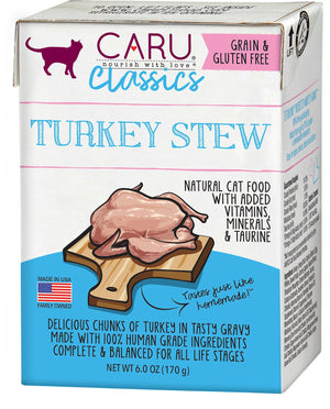 Caru Classic Turkey Stew Grain-Free Wet Cat Food