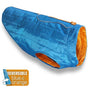 Kurgo Loft Dog Jacket, Blue/Orange