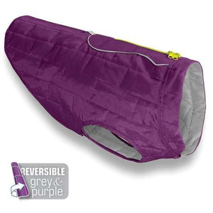 Kurgo Loft Dog Jacket, Violet/Charcoal