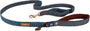 EzyDog Soft Trainer with Traffic Control Handle Dog Leash, Denim, 6-ft