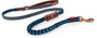 EzyDog Zero Shock Lite Dog Leash, Denim, 72-in