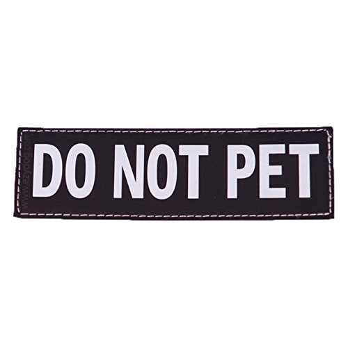 EzyDog Side Patches for Convert Harness, Do Not Pet