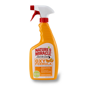 Nature's Miracle Spray anti-taches et odeurs Oxy Orange Just for Cats, 32 oz