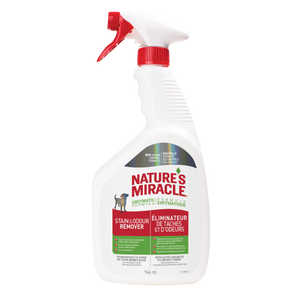 Nature's Miracle Spray anti-taches et odeurs pour chiens, 946 ml