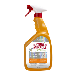 Nature's Miracle Oxy Formule Spray pour chiens, 946 mL.